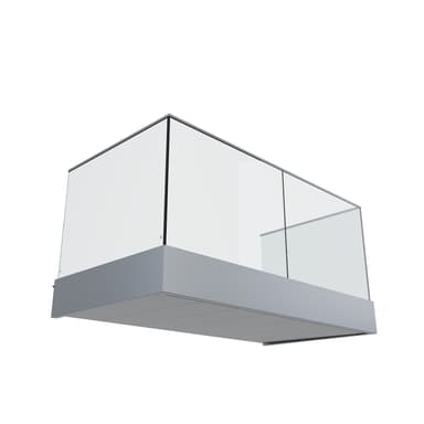 Thumbnail Frameless structural glass balustrade balcony system